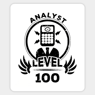 Level 100 Analyst Gift Sticker